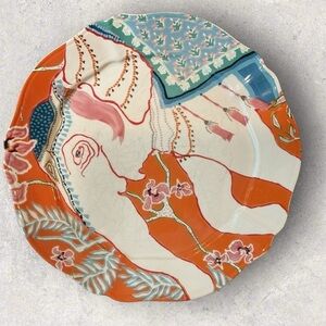 PAIGE GEMMEL  Anthropologie collab salad plate- ELEPHANT 4 available